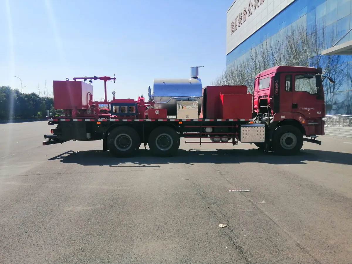 Vance well-flushing and hot-oil truck exterior reference